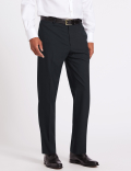 Tailored Fit Flat Front Trousers