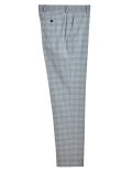 Regular Fit Check Stretch Trousers