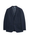 Tailored Fit Jersey Textured Blazer