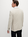 Tailored Fit Jersey Textured Blazer