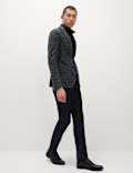 Tailored Fit Wool Blend Blazer with Gilet