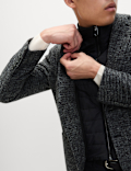 Tailored Fit Wool Blend Blazer with Gilet