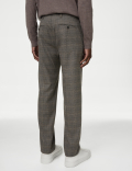 Tailored Fit Check Active Waist Trousers