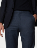 Tailored Fit Half-Elasticated Waist Trousers