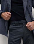 Tailored Fit Check Trousers