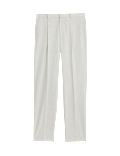 Tailored Fit Single Pleat Smart Trousers