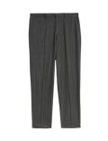 Slim Fit Pinstripe Trousers