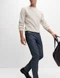Tailored Fit Single Pleat Trousers