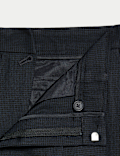 Tailored Fit Warm Handle Puppytooth Trousers