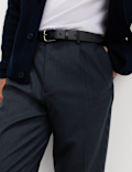 Tailored Fit Warm Handle Puppytooth Trousers