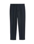 Tailored Fit Warm Handle Puppytooth Trousers