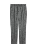 Tailored Fit Warm Handle Puppytooth Trousers