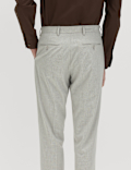 Tailored Fit Puppytooth Trousers