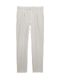 Tailored Fit Puppytooth Trousers