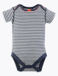 5 Pack Organic Cotton Bodysuits (6½lbs-3 Yrs)