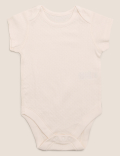 5pk Organic Cotton Plain Bodysuits (0-3 Yrs)