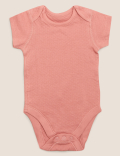 5pk Organic Cotton Plain Bodysuits (0-3 Yrs)