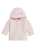 Cotton Rich Velour Hooded Jacket