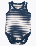 5 Pack Organic Cotton Nautical Bodysuits
