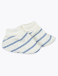 2pc Pure Cotton Hat & Booties Set (0-12 Mths)