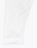 Organic Cotton Star Design Leggings (7lbs-12 Mths)