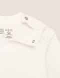 Adaptive Pure Cotton Happy Slogan Sleepsuit