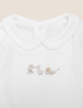 Organic Cotton Animal Sleepsuit