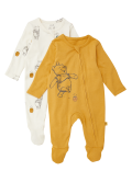 2pk Winnie the Pooh & Friends&trade; Sleepsuits (7lbs-3 Yrs)