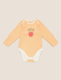 3pk Pure Cotton Mr Men™ Stripe Bodysuits
