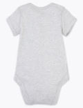 Organic Cotton Big Love Slogan Bodysuit (7lbs-12 Mths)