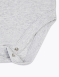 Organic Cotton Big Love Slogan Bodysuit (7lbs-12 Mths)