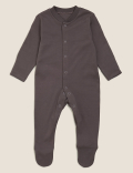3pk Organic Cotton Printed Sleepsuits