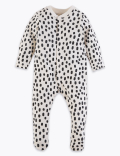 3 Pack Organic Cotton Sleepsuits (6½lbs-3 Yrs)