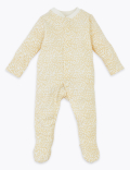 3 Pack Cotton Farmyard Sleepsuits