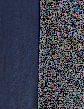 2 Pairs of Sparkle Tights (4-14 Years)