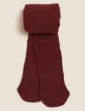 Cotton Ribbed Tights (2-14 Yrs)