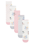 5 Pack of Cotton Ballerina Socks