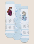 3pk Cotton Rich Frozen 2™ Socks