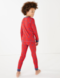 Football Print Thermal Set (18 Months - 16 Years)