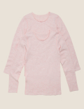 2pk Thermal Cotton Vests (2-16 Yrs)