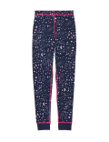 Thermal Cotton Blend Star Leggings