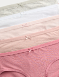 10 Pack Cotton with Stretch Knickers (2-14 Yrs)