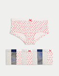 10 Pack Cotton Rich Strawberry Shorts (5-16 Yrs)