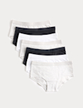 7 Pack Cotton with Stretch Grey Shorts (5-16 Yrs)