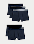 5 Pack Cotton with Stretch Trunks (5-16 Yrs)