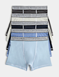 5 Pack Cotton Rich Nautical Trunks (5-16 Yrs)