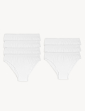 7P Plain Briefs White (2-14 Yrs)