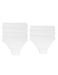 7P Plain Briefs White (2-14 Yrs)