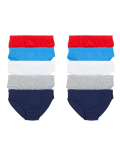 10pk Pure Cotton Briefs (2-14 Yrs)