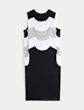 5 Pack Pure Cotton Vests (2-14 Yrs)